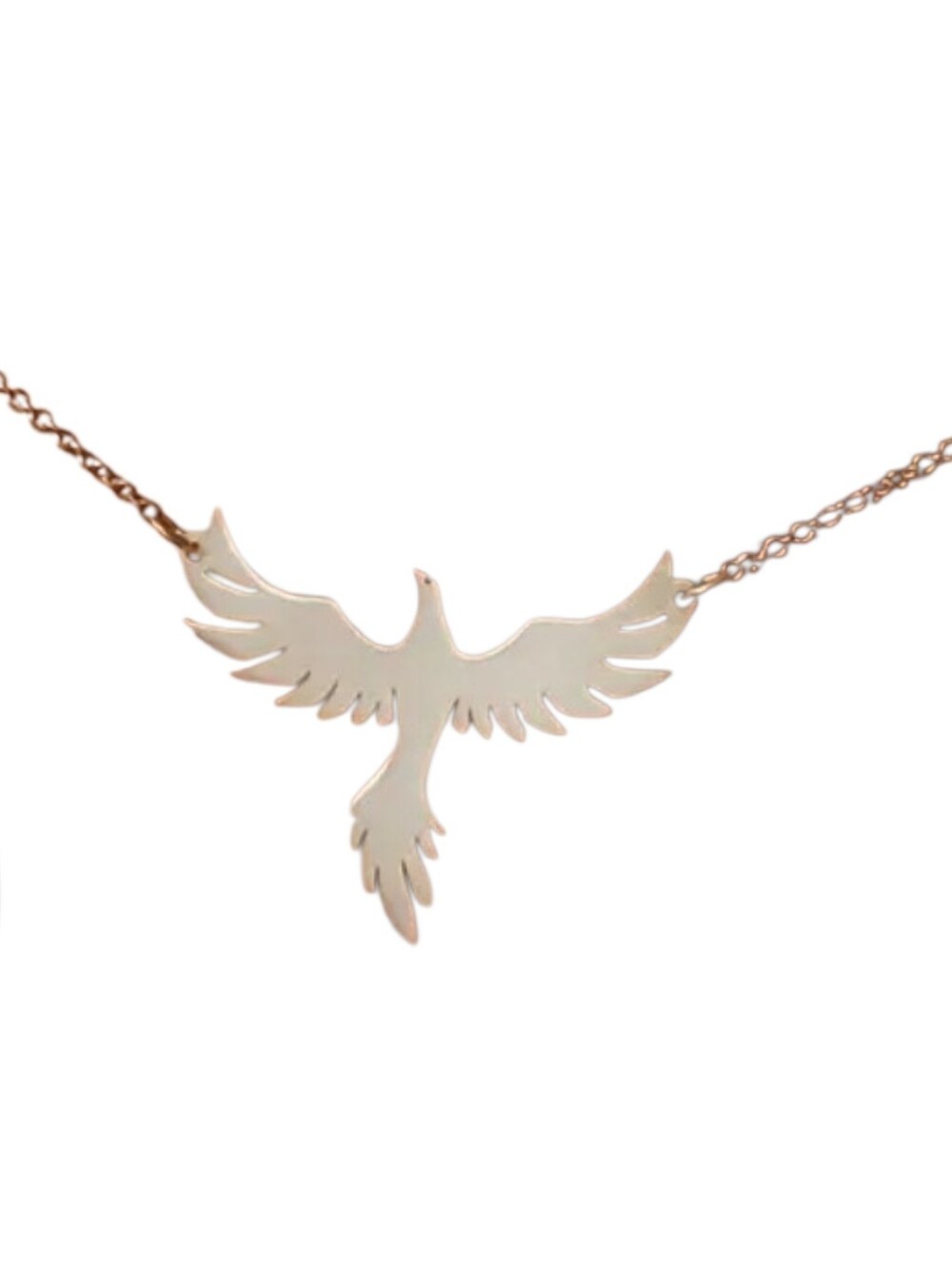 New Stainless Steel Phoenix Pendant Necklace